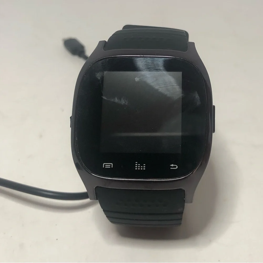 Smart Watch Black Tested And Working